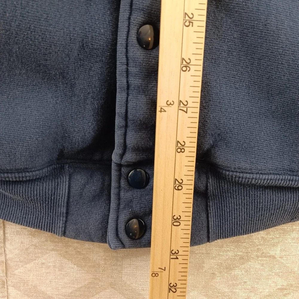 Champion Reverse Weave Point Sebago Snap Front Athletic Jacket‎ Sweatshirt XL